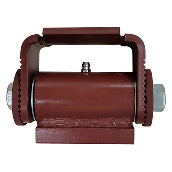 Adjustable Gate Hinge - Heavy Duty Round Mound With Zerk