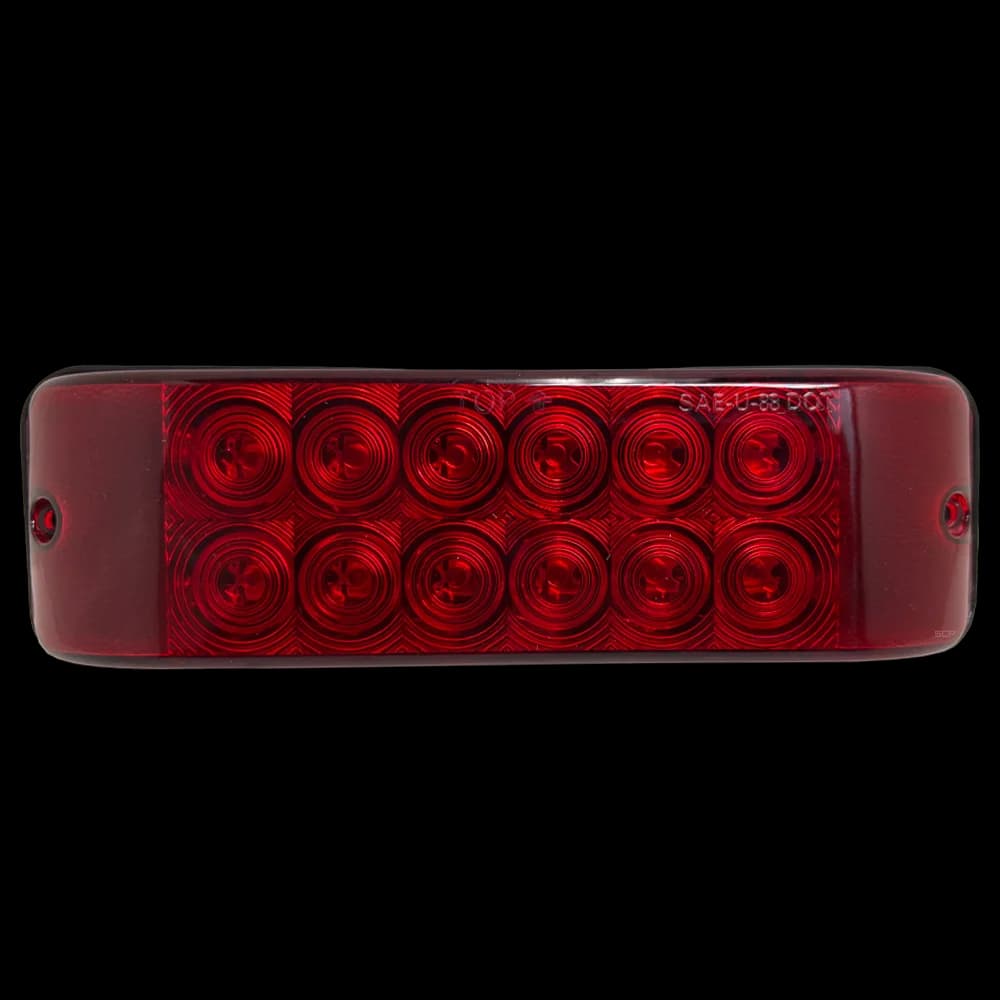 8" X 2-1/2" Rectangular Surface Mount - Stop/Turn/Tail Light