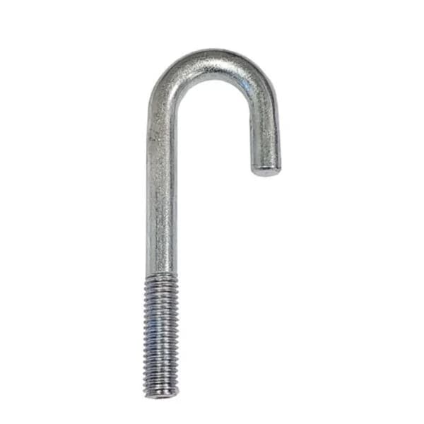 J-Bolt Cane 4-1/2" X 1/2" Zinc