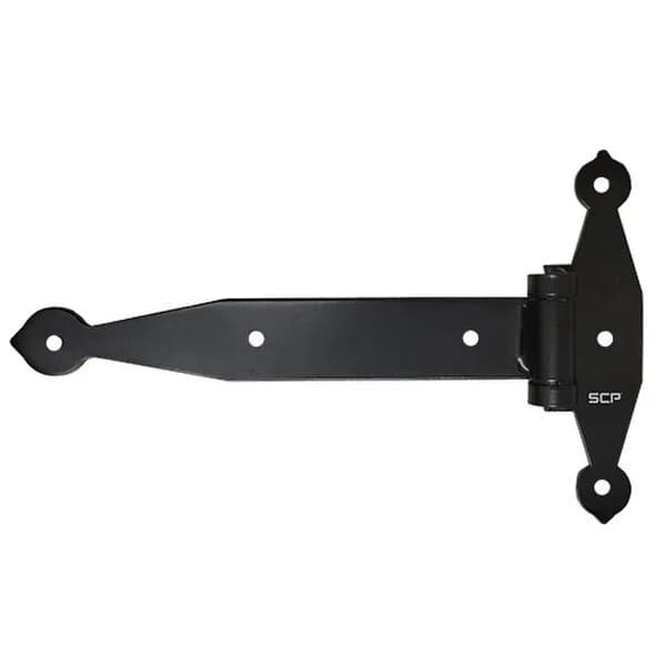 Heavy Duty Tee Hinge 12" Black