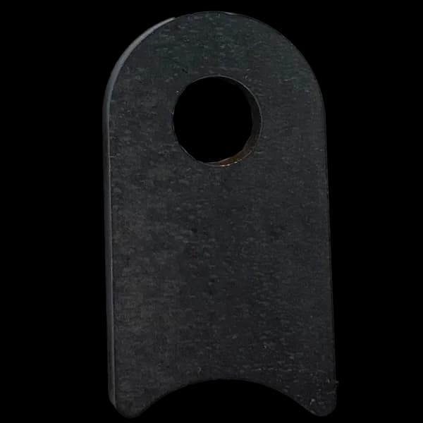 Radius Surface Mount Tab - 1.31" X 2.37" X 3/16" with 0.75" Radius - 0.53" Hole