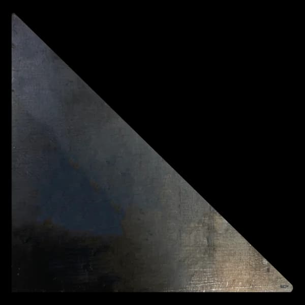 Triangular Die Cut 3.5" X 3.5" X 1/4"