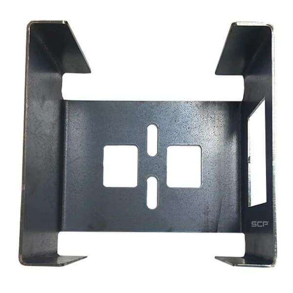 Trailer Light - 4" Square Bracket - Non Painted