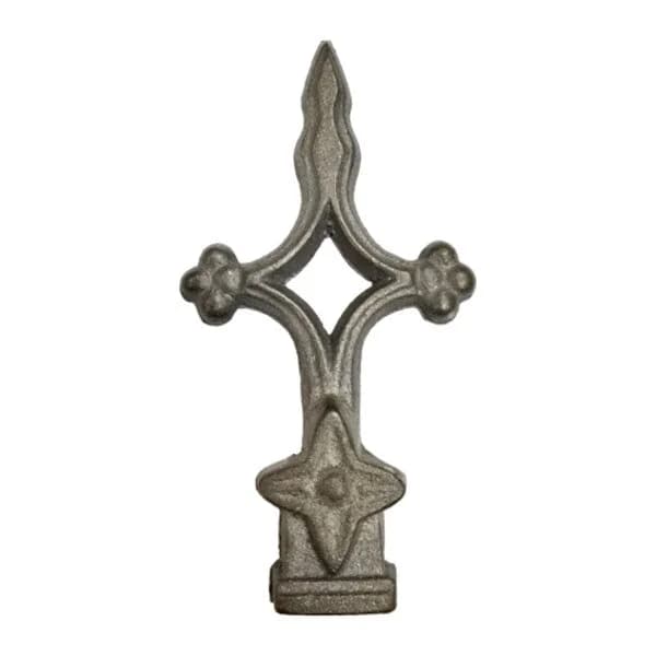 Finial - Slotted Cross - 3/4"