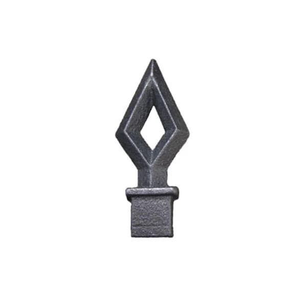 Finial - Spear, Open Body - 1/2"