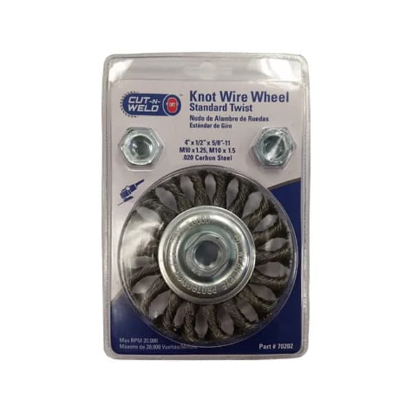 CNW - Knot Wire Wheel 4" X 1/2" with Standard Twist