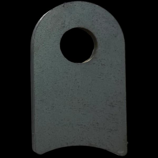 Radius Surface Mount Tab - 1.58" x 2.70" x 3/16" - 0.63" Hole
