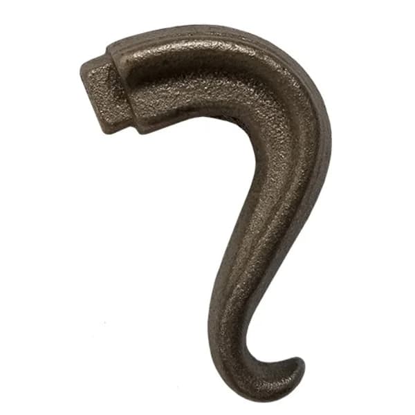 Tubular Handrail - Cast Iron Straight End Cap