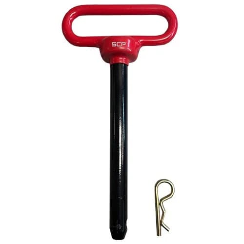 Hitch Pin With Red Handle - 5/8" x 5-3/4" UL