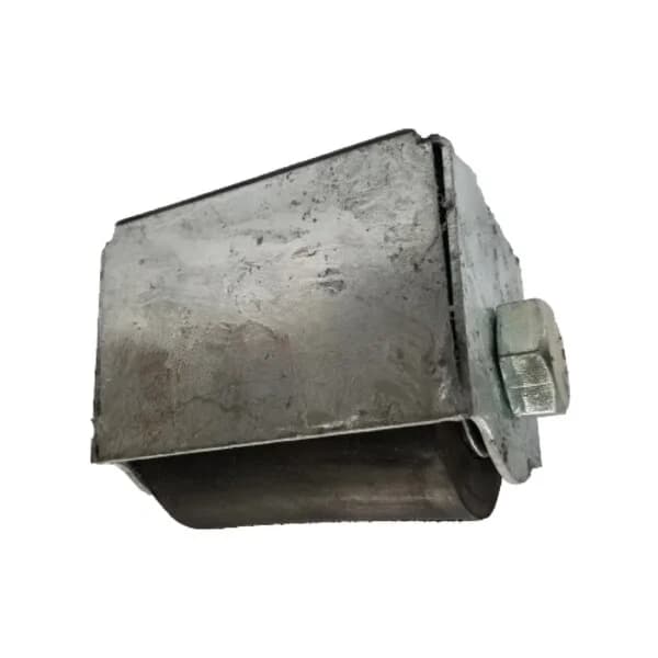 Rubber Guide Roller with Cover 3" - HDG