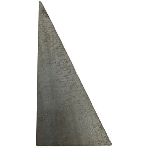 Triangular Die Cut 2-1/2" X 5" X 3/8"