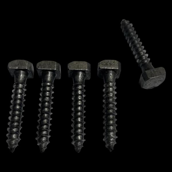 Rustic Irregular Square Head Lag - 1/4" Diameter X 1-1/2"