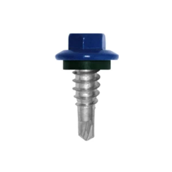 Lap Drill Screw 14 x 7/8" Hawaiian Blue