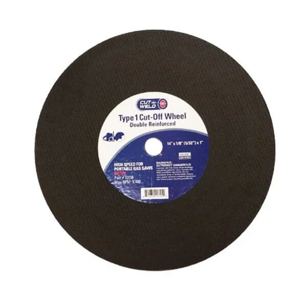 CNW - T1 High Speed Cut-Off Wheel for Gas Saw 14" x 1/8" x 1"