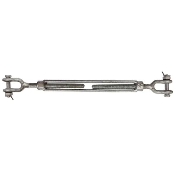 Turnbuckle Jaw & Jaw 1/2" x 9" - HDG