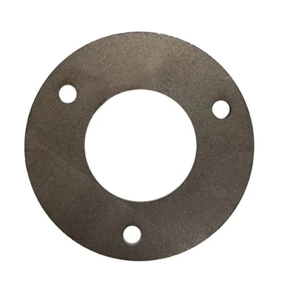 Round Plate 4" OD X 3/16" W/ 3 - .316" Hole - Fits 1.90" OD