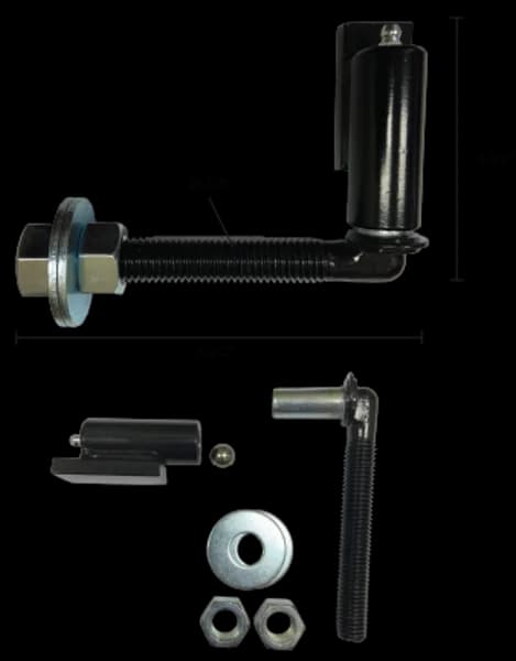 Adjustable J-Bolt Barrel Hinge 5/8"