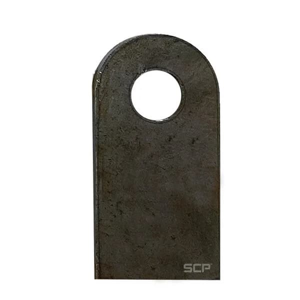 Flat Surface Mount Tab - 1.31" X 2.63" X 3/16" With 0.53" Hole