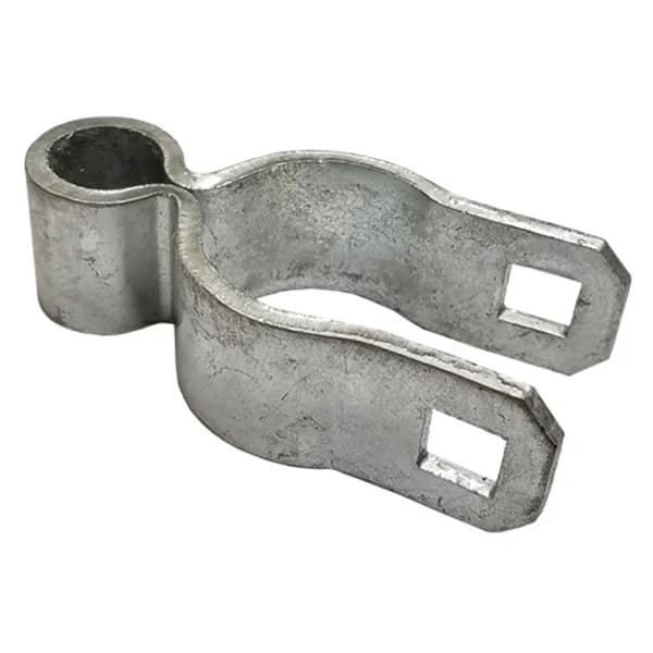 Post Hinge - Round, Female, Bolt-on, 5/8" x 1-3/8" - HDG