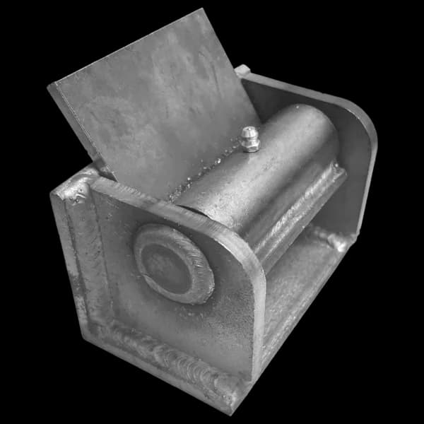 Trailer Rear Dump Hinge - Small Half Pivot