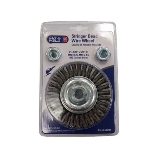 CNW - Stringer Bead Wire Wheel 4" X 3/16"