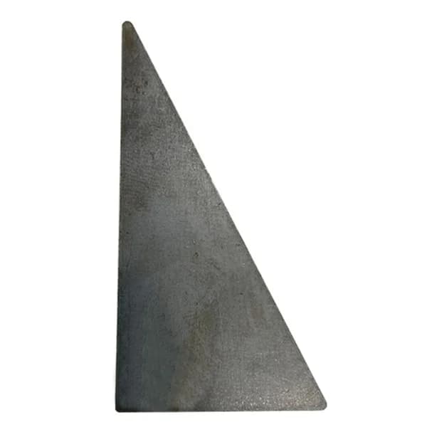 Triangular Die Cut 2" X 4" X 3/16"