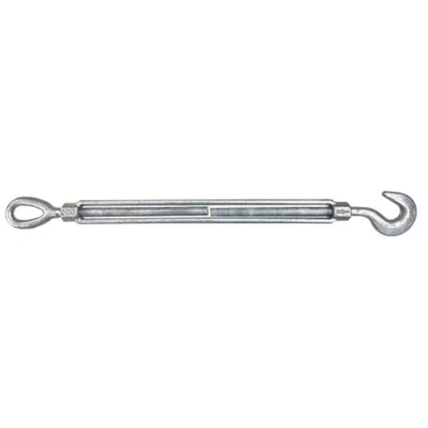 Turnbuckle Hook & Eye 1/2" x 12" - HDG