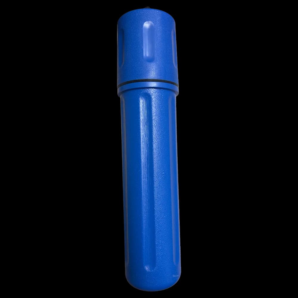 Welding Rod Storage Tube - Blue