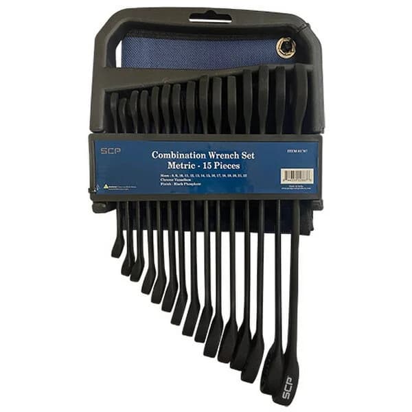 Wrench Set Metric - Black
