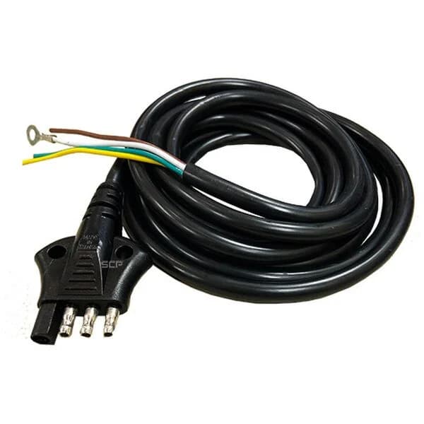 4-Way Round Wire - 10Ft Cord - 18AWG