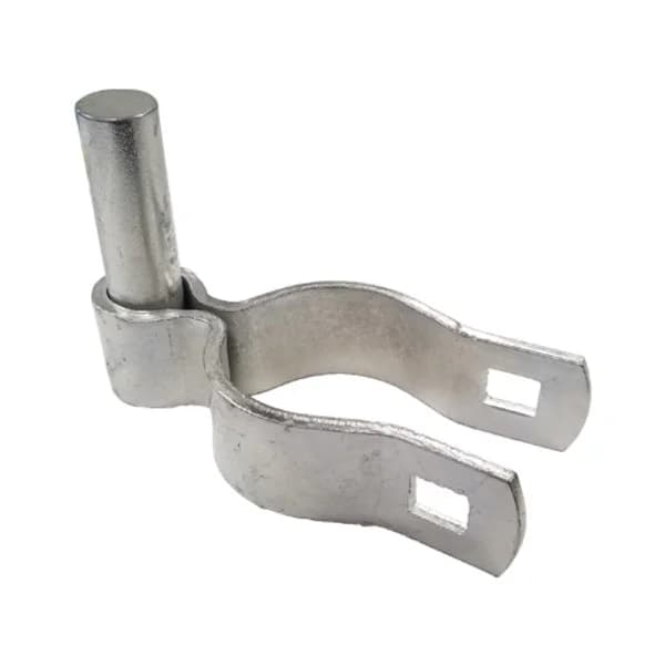Post Hinge - Round, Male, Bolt-On, 5/8" x 1-3/4", Bolt-on - Zinc