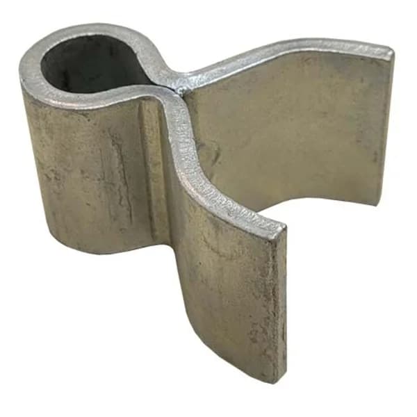 Female Hinge Strap, Weld-on, 5/8" x 1-3/4" - Zinc