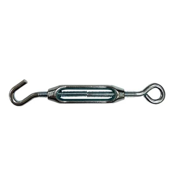 Turnbuckle Hook & Eye 3/16" x 5-1/2" - Zinc