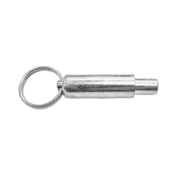 Spring Latch 1/2" with Key Ring - Galvanized