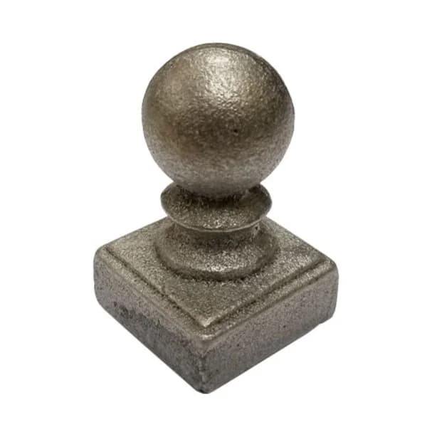 Post Cap - Cast Iron Ball 1-1/2"