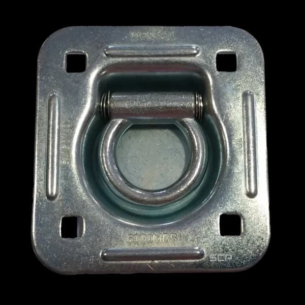 Lashing Ring, Bolt-on, Square, 5/16" - 6,000#