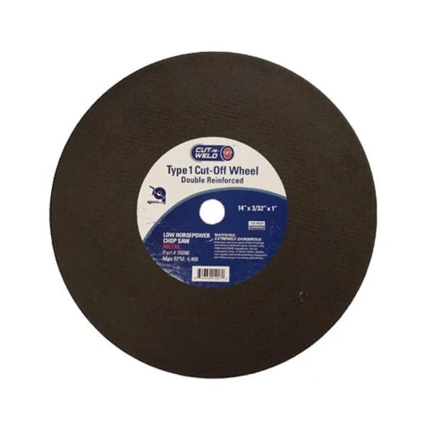 CNW - T1 Chop Saw Wheel Double Reinforced 14" x 3/32" x 1"