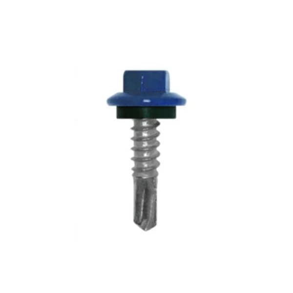 Self Drill Screw 12-14 x 1" Hawaiian Blue