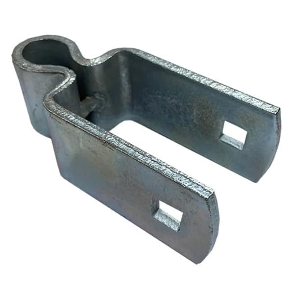 Post Hinge - Square, Female, 5/8" x 1.5", Bolt-on - Zinc