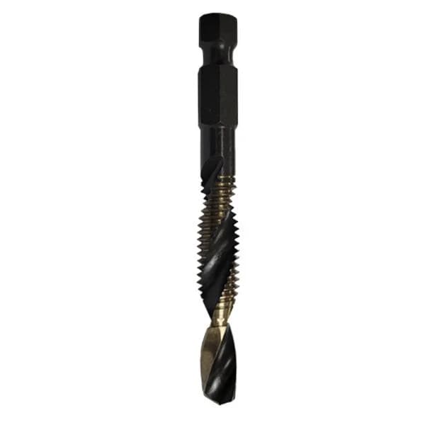 Hex Shank (11/32") Combination Drill & Tap Q (DT22HEX-3/8-16-IPAC)