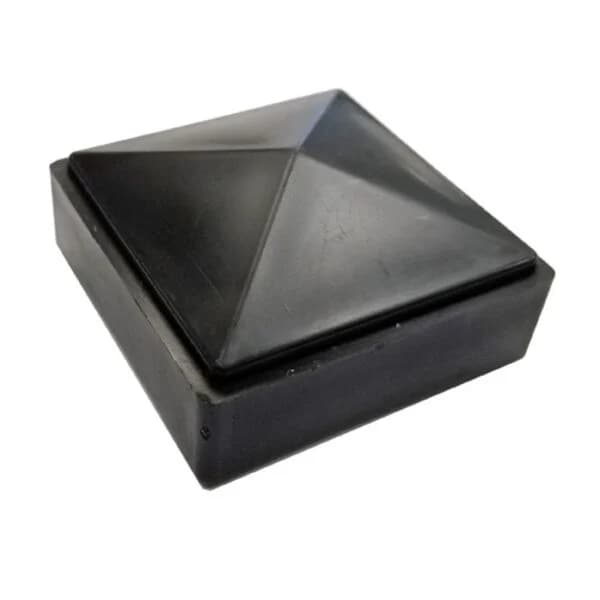 Plastic Pyramid Post Cap 1-1/2" - Black