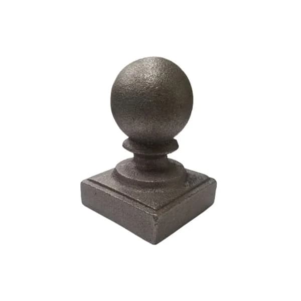 Post Cap - Cast Iron Ball 2-1/2"