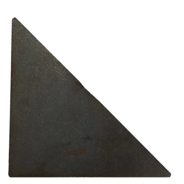 Triangular Die Cut 3" X 3" X 1/4"
