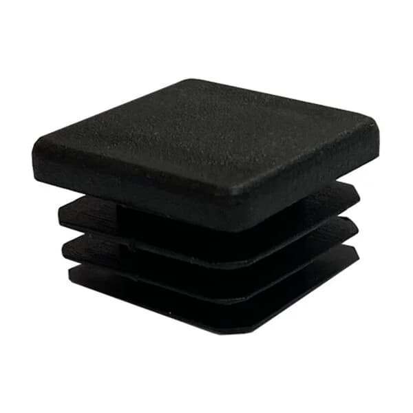 Square Plastic Plug for 1" 14ga Tubing