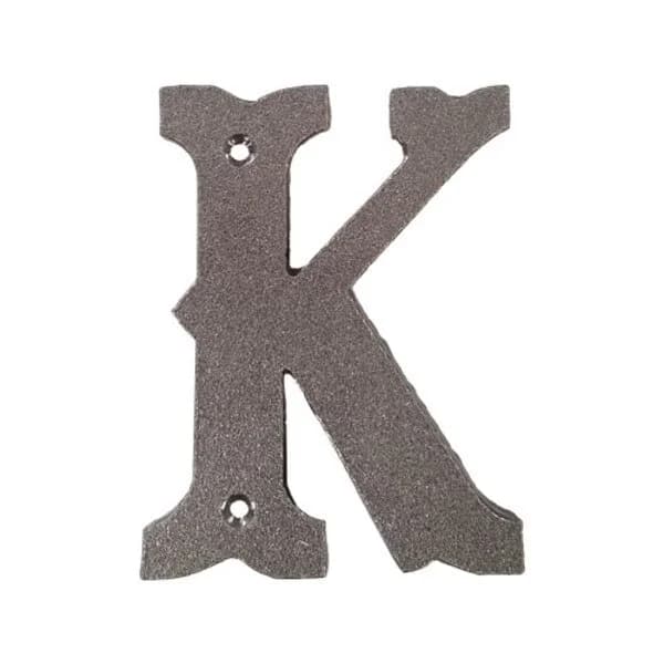 Western Letter 'K' with Holes