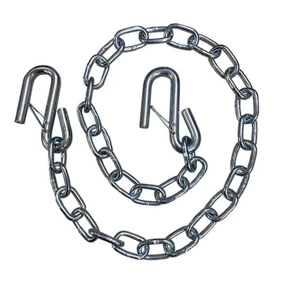 Safety Chain 1/4" x 36" with 7/16" S Hooks
