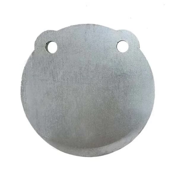 Steel Plate Target (Gong) 6" X 1/2" Zinc