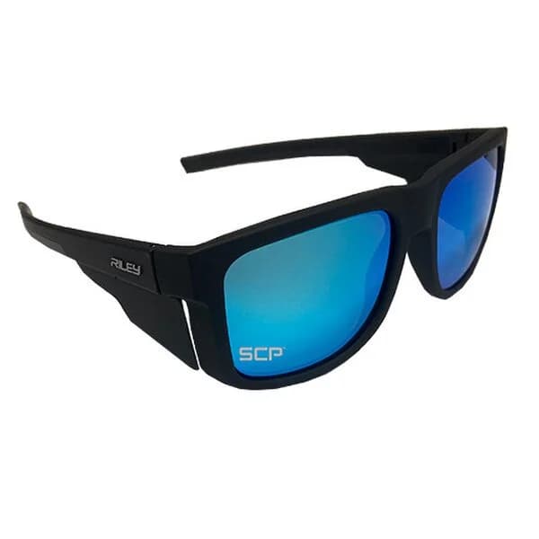 Navigator Shielded Glasses - Blue Ice Revo Mirror