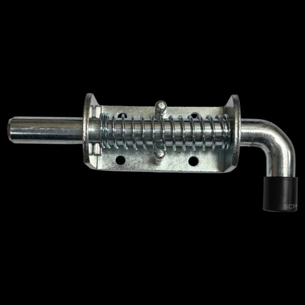Spring Latch 5/8" with Rubber Grip-Zinc PL