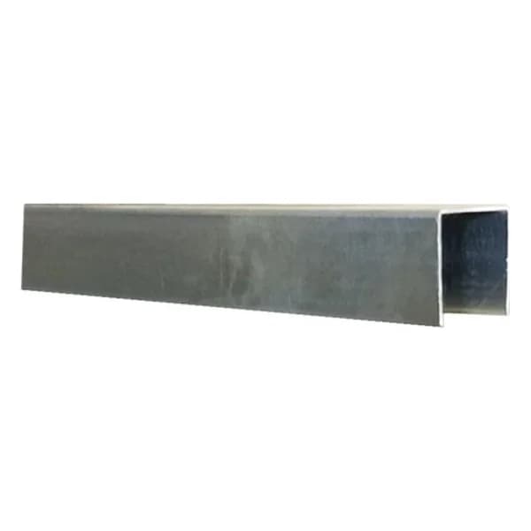 Horse Stall Channel 16ga, 1-5/8" x 12' - Galvanized